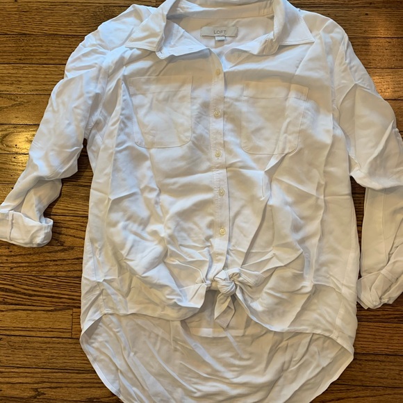 Maternity button down tunic - Picture 1 of 2